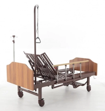 Медицинская кровать для лежачих больных BELBERG Olympia (YG-5, тип 7.7, вариант 7.7.1) с матрасом - 4